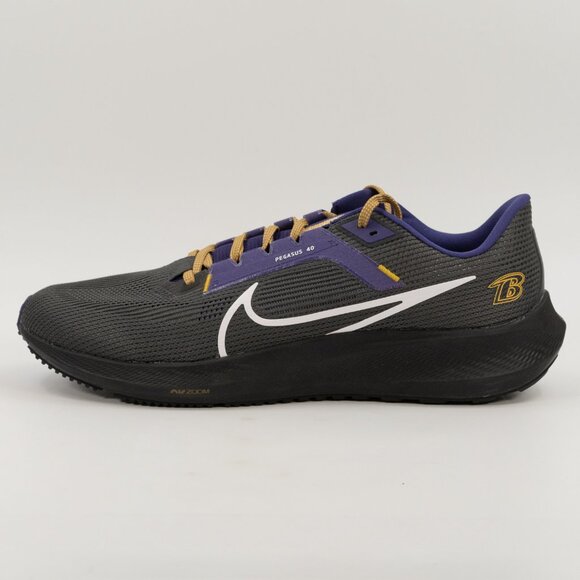 Nike Air Zoom Pegasus 40 'Baltimore Ravens' DZ5946-001 size 6 Men / 7.5 Women - Picture 4 of 8
